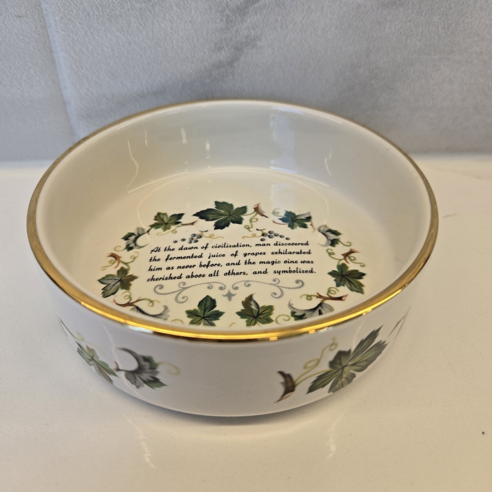 1960s Prinknash Abbey Wine Bottle Coaster - Picture 2 of 9
